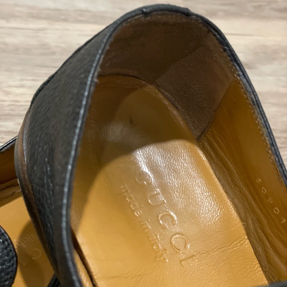 Gucci leather slip on loafers - Picture 6 of 8